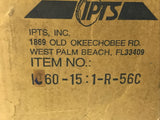 Indiana Power Transmission System IPTS IC60-15:1-R-56C Gearbox Speed Reducer