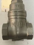 POWELL FIG 1832 3/4” T7 Corrosion Resist Gate Valve 200 PSI