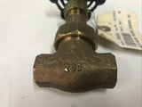 Powell Fig 180 1/4 Gate Valve 200 PSI Star Needle Globe