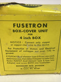 Fusetron Box Cover Unit Type SSY for 4" Square Box