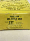 Fusetron Box Cover Unit Type SSY for 4" Square Box