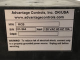Advantage Controls MCB Controller 120VAC 60HZ 15A