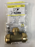 SharkBite U416LF 1" x 1" x 3/4"  Brass Push Reducing Tee