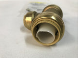 SharkBite U416LF 1" x 1" x 3/4"  Brass Push Reducing Tee