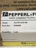 Pepperl + Fuchs NJ15-U4-W Inductive Proximity Switch 036685 15mm 500mA 20-300V