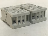 Lot Of 2 Allen Bradley 700-HN100 SER. D Guardmaster 8 PIN 10A 300/400VAC