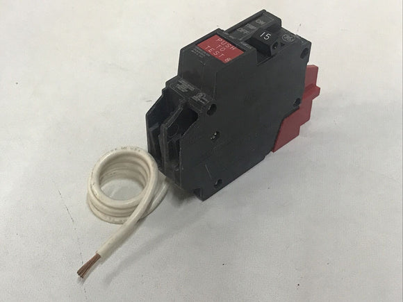 General Electric THQC1115GF Circuit Breaker 15A 1 Pole 120 VAC 60 Hz