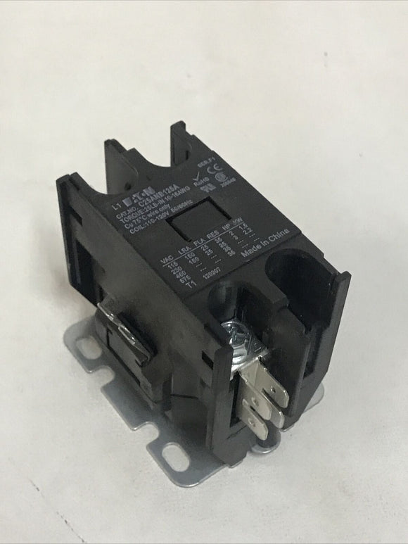 Eaton C25ANB125A Contactor 30A, 600V, 1P, Coil: 120VAC