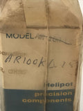 Beckman Helipot AR100KL.25 Precision Potentiometer 10 Turn 5W 100kOhm