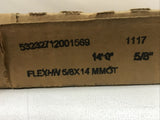 Goodyear FlexHW 559N Gasoline Curb Pump Hose 5/8”x14' MMOT Flexsteel Hardwall