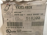 Burndy (Box Of 2) YA2CL4BOX Compression Lug 3/8” Stud Hylug 518200 N60 2 STR CU