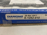 Diamond 35 RIV 10FT roller chain Riveted 35/3/8 Pitch X-1282-010