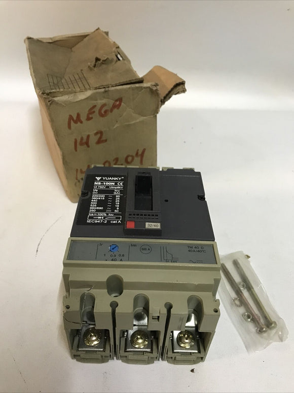 Yuanky NS-100N Circuit Breaker 3P 750V MCCB
