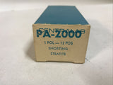Centralab PA-2000 1 Pol-12 pos shorting rotorary switch