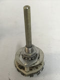 Centralab PA-2001 Rotary Switch 1 POL-12 POS Non-Shorting Steatite W Manual