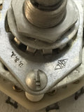 Centralab PA-2001 Rotary Switch 1 POL-12 POS Non-Shorting Steatite W Manual