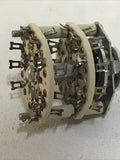 Centralab PA-2035 2 position 12 pole ceramic rotary switch