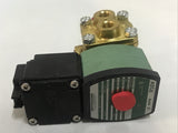 ASCO JKP 8342G001 MS 4W 120/60 1/4” Solenoid Valve Manual Operator