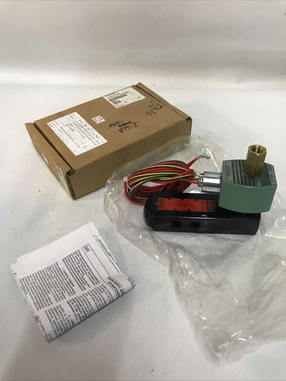 ASCO 8551G418MO 1/4” Supply Solenoid Valve 8551B417MO 30-150 PSI 10.1 W
