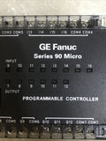 GE FANUC ICU693UDR005CP1 Series 90 24VDC 8mA Micro Programmable Controller