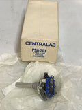 Centralab PSA-201 Rotary Switch Non-Shorting 1-POL 2-12-POS 1 SECTION