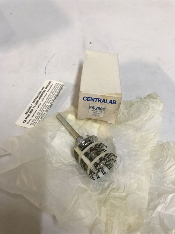 Centralab PA-2004 2 POL 12 POS SHORTING STEATITE