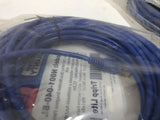 Lot Of 2 Tripp Lite N001-040-BL Cat6 Gigabit Blue Snagless 40ft. Ethernet RJ45