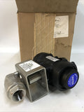 Anderson Dwyer BV2C203 Pneumatic 1" Ball Valve 2-Piece Spring Return Stainless