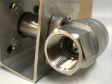 Anderson Dwyer BV2C203 Pneumatic 1" Ball Valve 2-Piece Spring Return Stainless