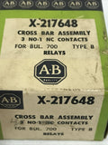 Allen-Bradley X-217648  3NO/1NC Cross Bar Assembly