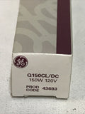 GE 43693 Q150CL/DC 150W 120V C10S Base ETC Light Bulb