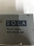 SOLA Power Supply SDN 20-24-480 Input: 3AC 480V Output: DC 24V/20A
