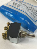 SELECTA SS208C-BG DPDT ON/(OFF)/ON Toggle Switch 125VAC 15A