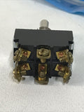 SELECTA SS208C-BG DPDT ON/(OFF)/ON Toggle Switch 125VAC 15A