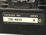 Allen-Bradley 700-NA40 Series B Industrial Relay Contact Block