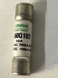 Littlefuse LA60Q102 Powr-Gard 10 Amp Fuse 600VAC 200ka, 600VDC 100ka
