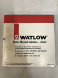 Watlow Controller Support Tools 0601-0001-0000 Rev. F2