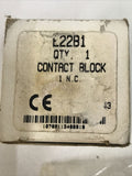 Eaton Cutler-Hammer E22B1E Low Voltage Contact Block Normally Closed NC