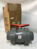 Cepex Hayward CPX22250 DN-100 CPVC 4" Flow Control Ball Valve PFTE Thread EPDM