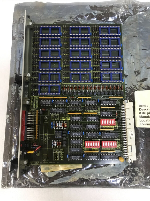 MAN ROLAND 16.86000-0003a SM-512 Module Assembly PCB Board
