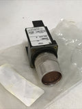 Allen Bradley 800MR-QAL24S Ser D ORANGE Illuminated Push Button 800M-XAK