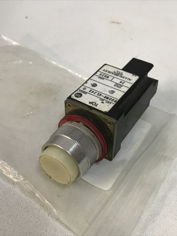 Allen Bradley 800MR-QL24S Green Pilot Light 800MRQL24S Ser. D N62X