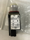 Allen Bradley 800MR-QL24S Green Pilot Light 800MRQL24S Ser. D N62X