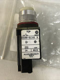 Allen Bradley 800MR-QL24S Green Pilot Light 800MRQL24S Ser. D N62X