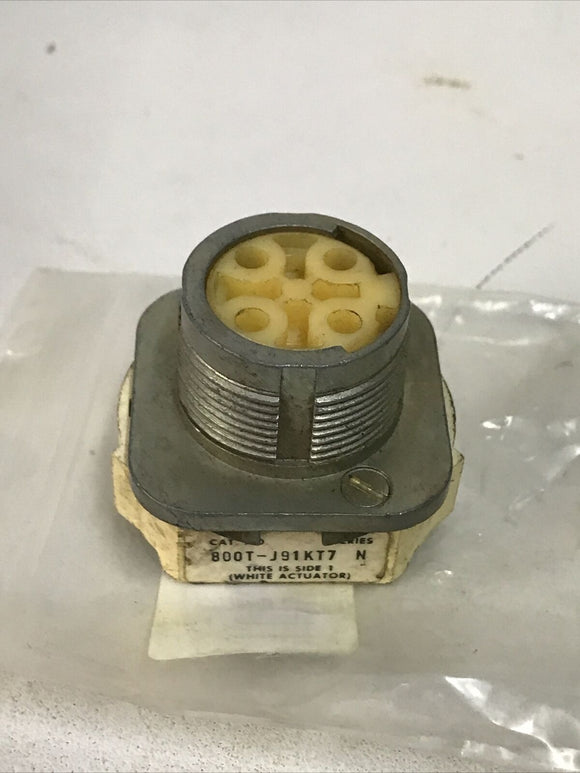 Allen Bradley 800T-J91KT7 Ser N Selector Switch
