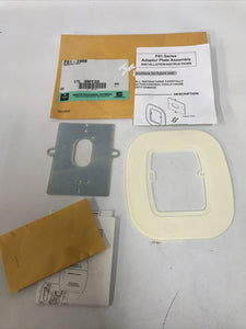 EMERSON F61-2499 Mounting Plate White 5 5/8x5in