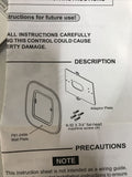 EMERSON F61-2499 Mounting Plate White 5 5/8x5in