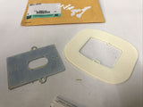 EMERSON F61-2499 Mounting Plate White 5 5/8x5in