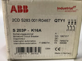 ASEA BROWN BOVERI S203P-K16A Miniature Circuit Breaker