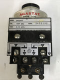 Agastat 2422AFT Time Delay Relay 0.5-10min 120VDC 60C